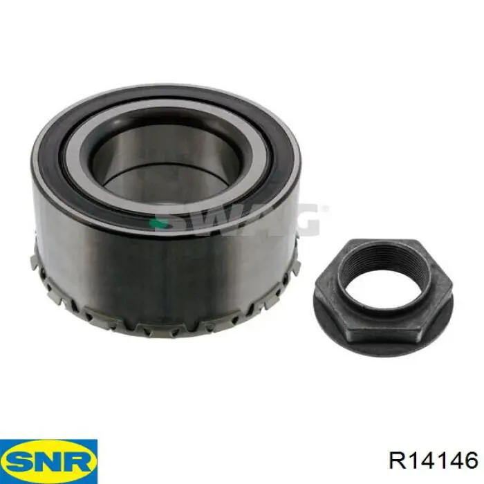 Cojinete de cubo delantero/trasero SNR R14146 precio, desde 38,13 EUR