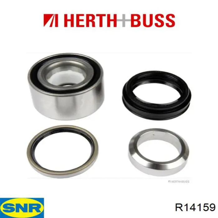 R141.59 SNR cojinete de rueda trasero