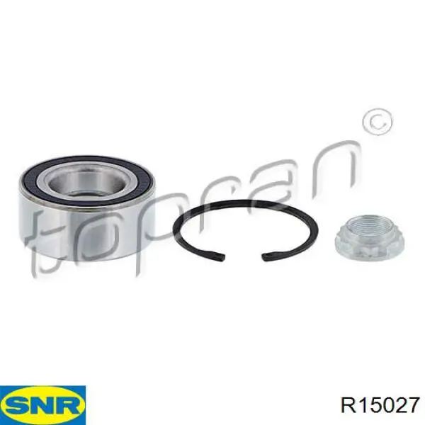 Cojinete de cubo delantero/trasero R15027 SNR