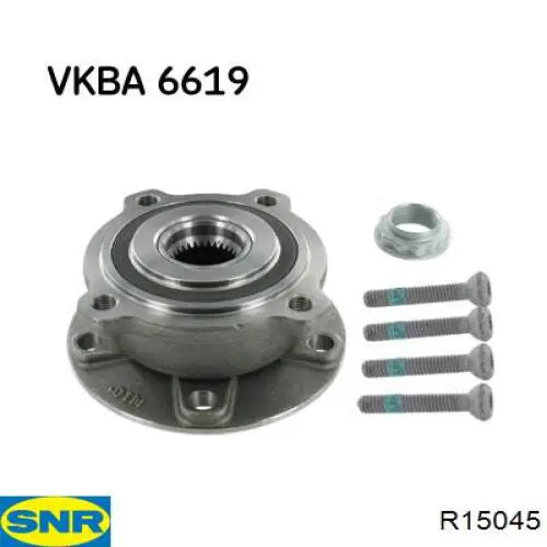 Buje de rueda delantero SNR R15045 precio, desde 318,19 EUR