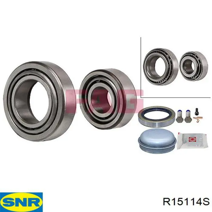 R151.14S SNR cojinete de rueda delantero