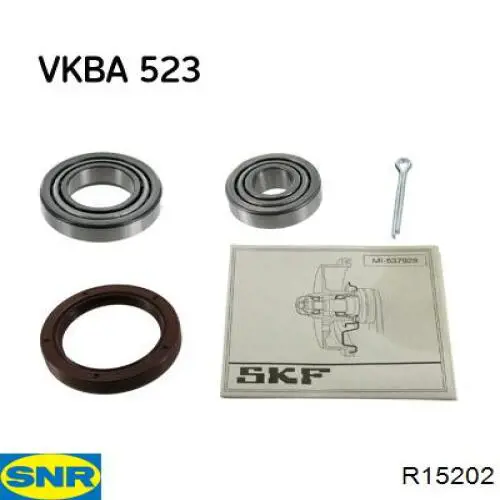 Cojinete de rueda delantero SNR R15202 precio, desde 15,81 EUR