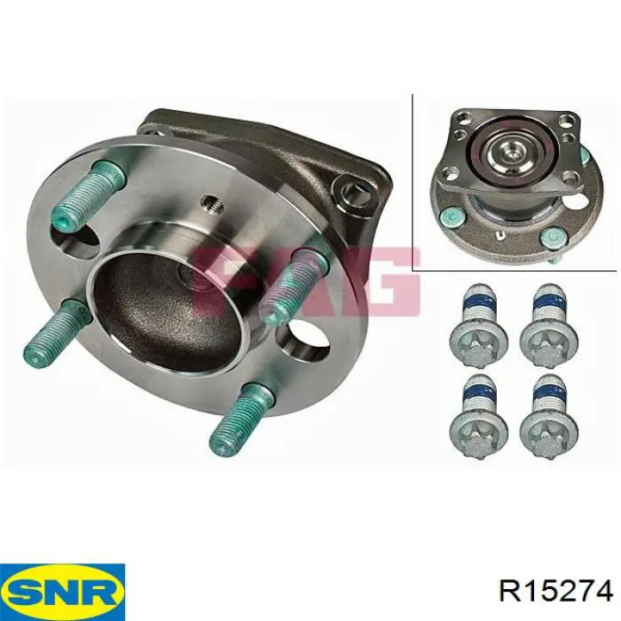 Cubo de rueda trasero Ford Fiesta CB1