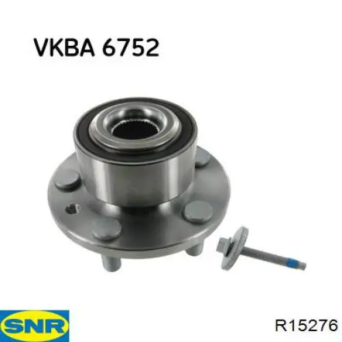 Cubo de rueda delantero SNR R15276