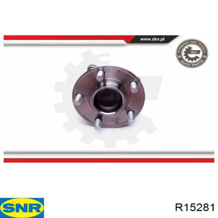 Comprar R15281 SNR Cubo de rueda, Eje trasero