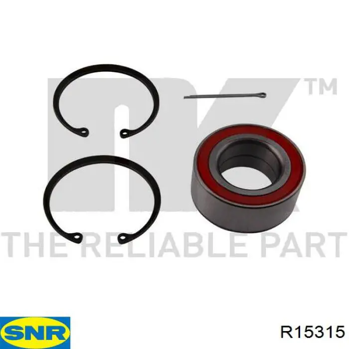 R153.15 SNR cojinete de rueda delantero
