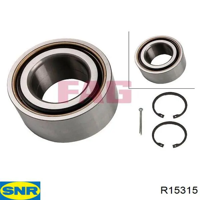 Comprar R15315 SNR Cojinete de rueda delantero