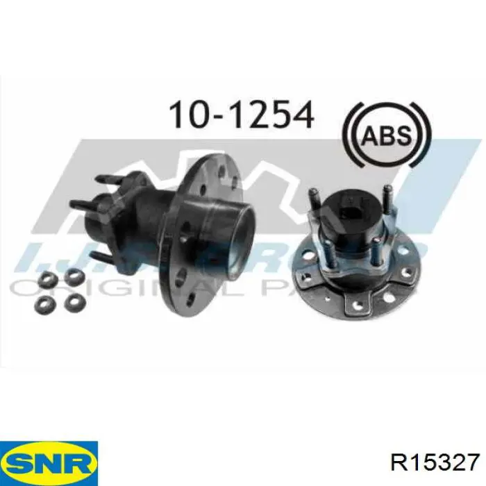 R15327 SNR cubo de rueda trasero