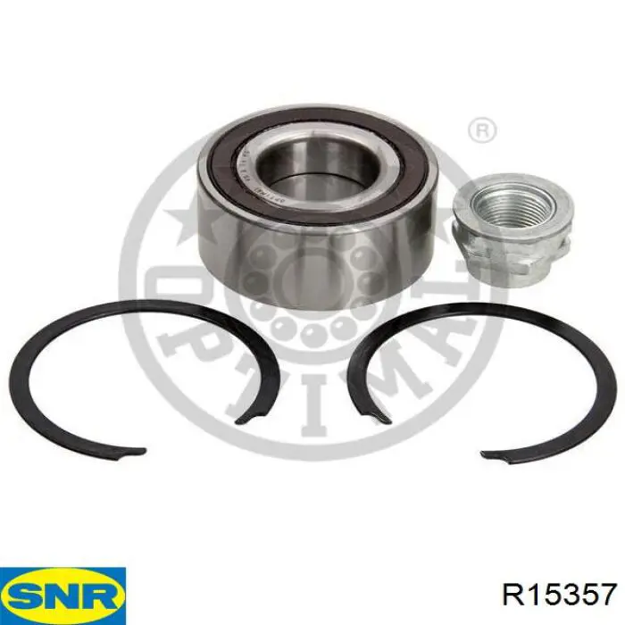 Cojinete de rueda delantero R15357 SNR