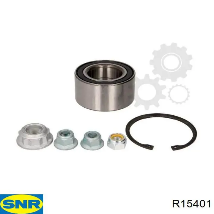 Rodamiento de rueda delantero SNR R15401