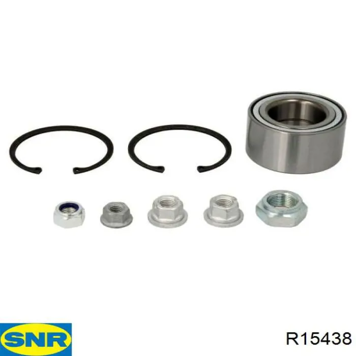 VKBA1477 SKF cojinete de rueda trasero