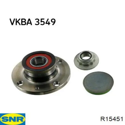 R15451 SNR cubo de rueda trasero