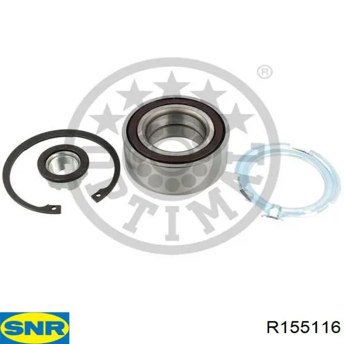 Cojinete de rueda delantero R155116 SNR