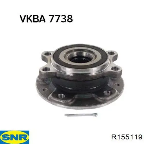 Buje de rueda delantero SNR R155119 precio, desde 101,10 EUR