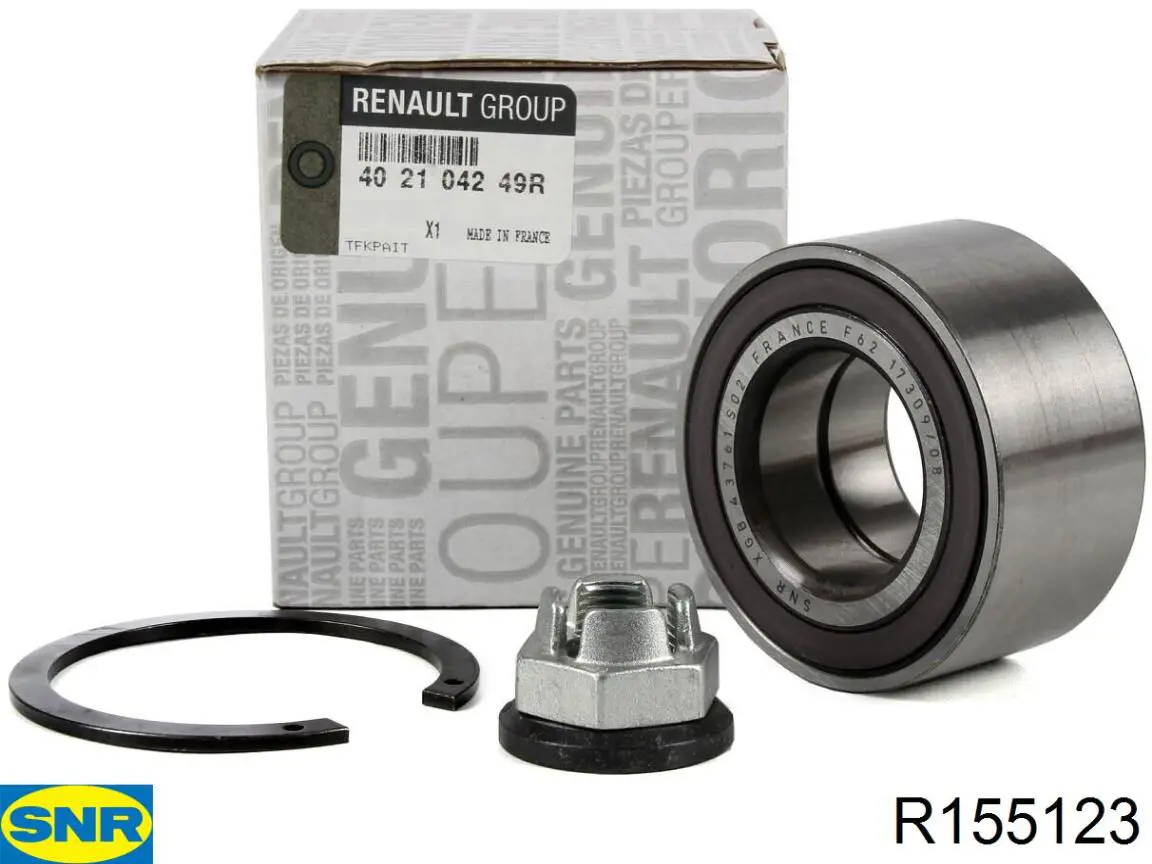 Cojinete de rueda delantero Renault Megane 2 LM0, LM1