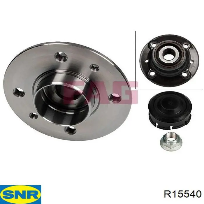 Comprar R15540 SNR Cubo de rueda, Eje trasero