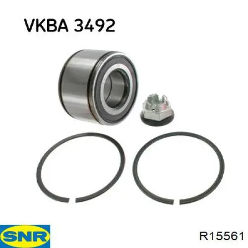 Cojinete de rueda delantero R15561 SNR