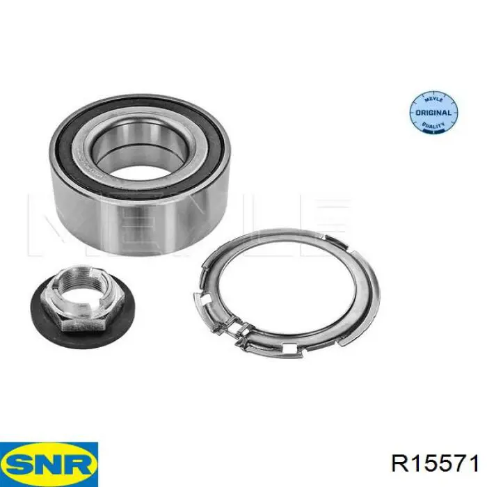 Cojinete de rueda delantero R15571 SNR