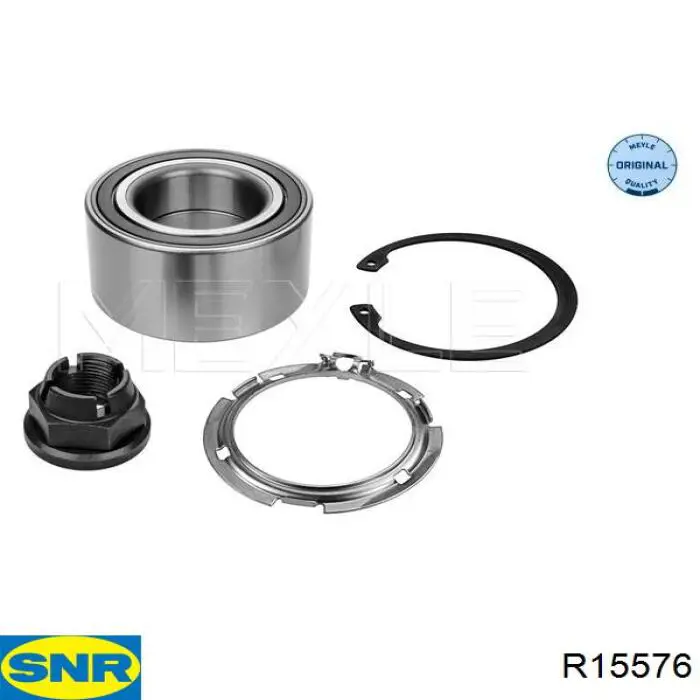 R15576 SNR Rodamientos de rueda delantero