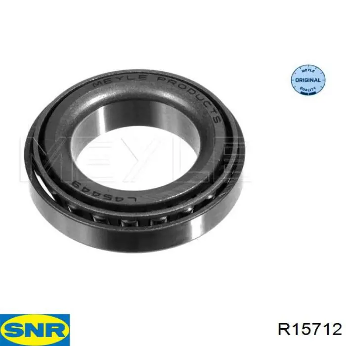 R157.12 SNR cojinete de rueda trasero