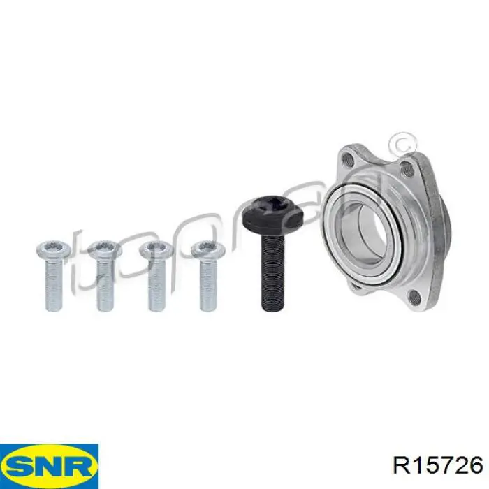 Cojinete de cubo delantero/trasero SNR R15726