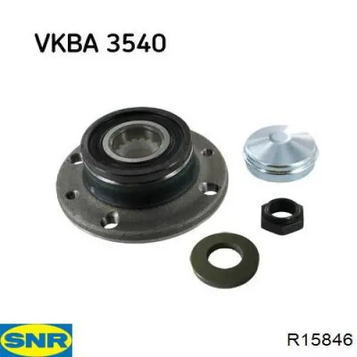 Cubo de rueda trasero Alfa Romeo 145 930