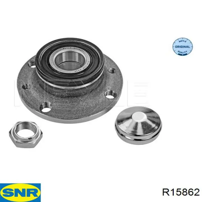 R158.62 SNR cubo de rueda trasero