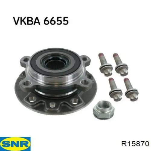 Buje de rueda delantero SNR R15870 precio, desde 89,76 EUR