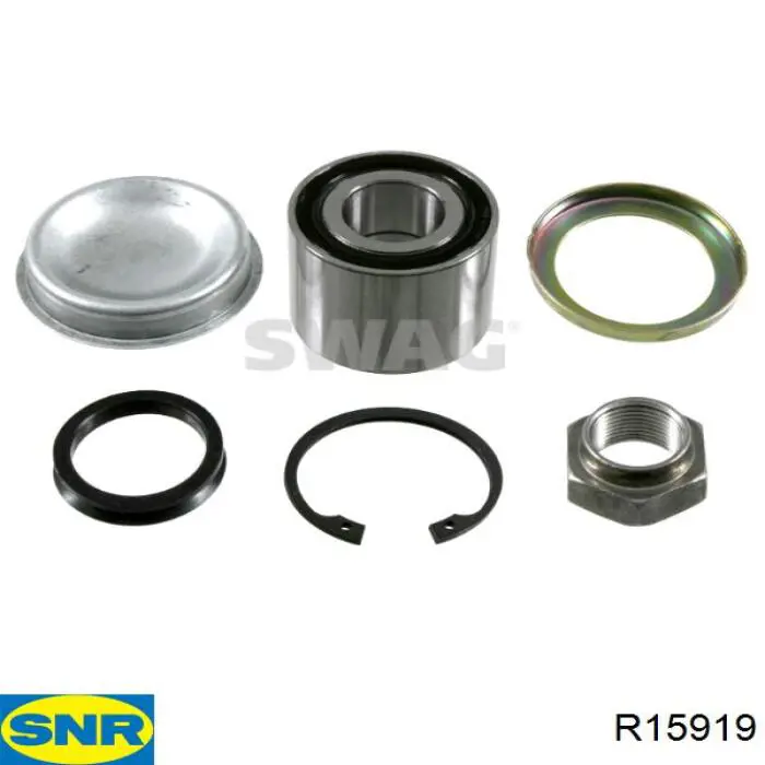 Cojinete de cubo delantero SNR R15919 precio, desde 24,22 EUR