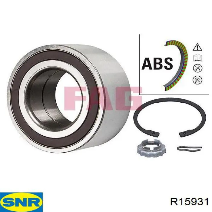 Cojinete de rueda delantero Fiat Scudo 220P