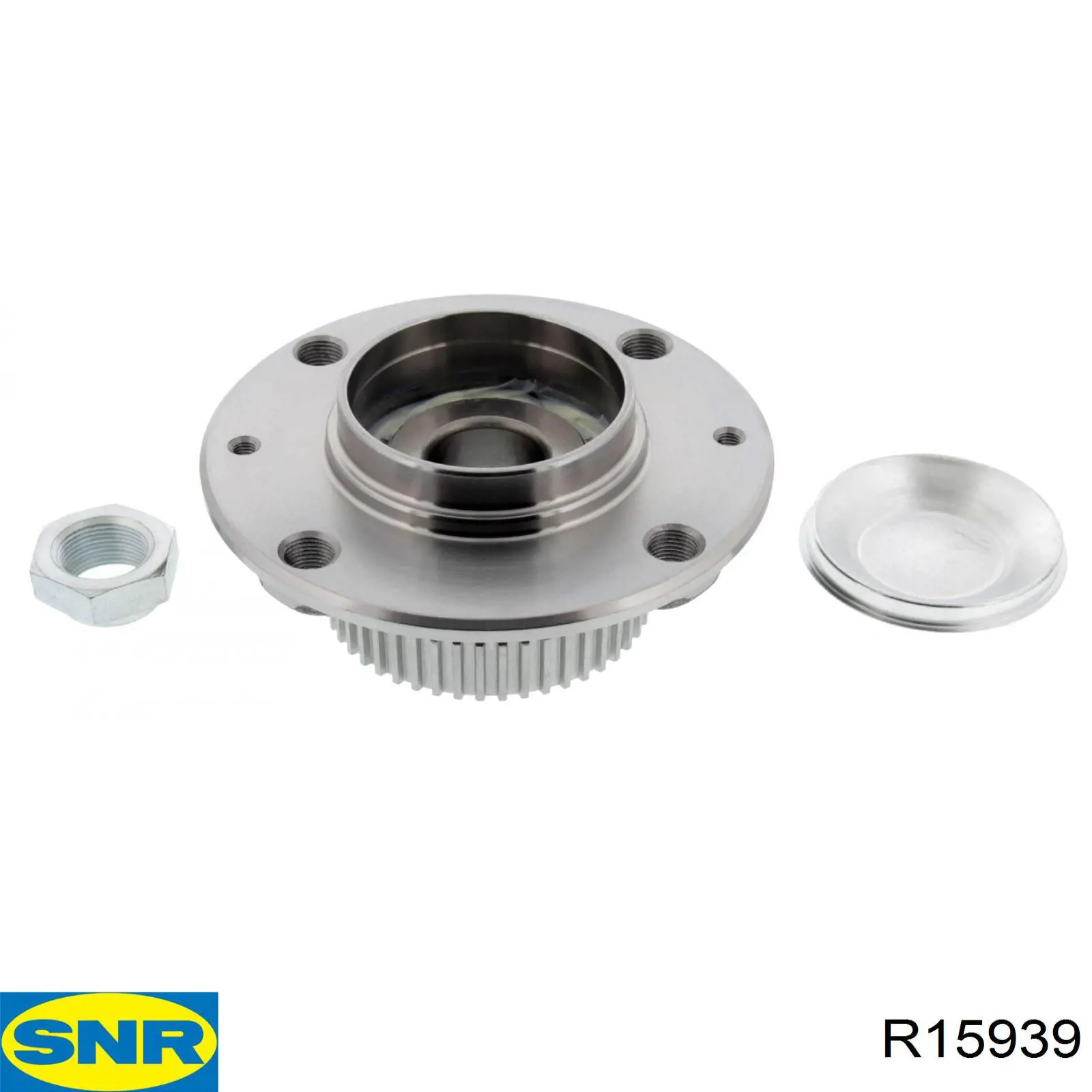 Cubo de rueda trasero R15939 SNR
