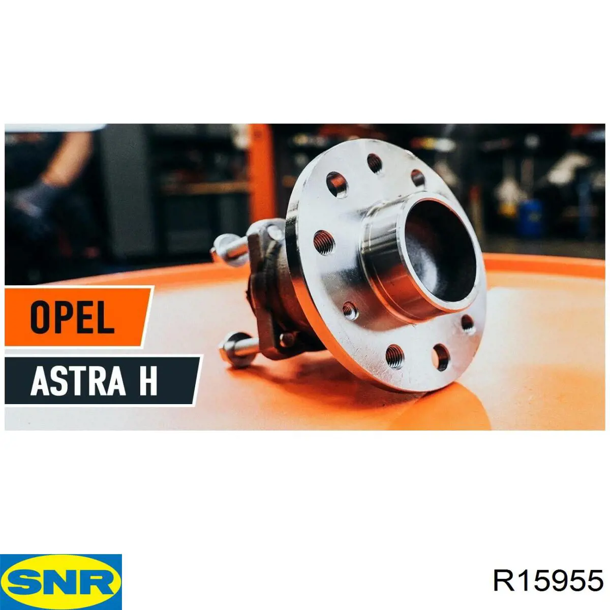 Rodamiento de rueda delantero SNR R15955