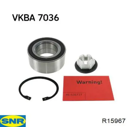 Comprar R15967 SNR Cojinete de rueda delantero