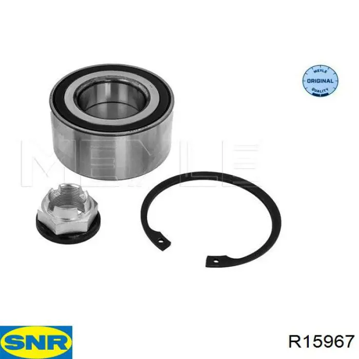 Rodamiento de rueda delantero Peugeot/Citroen 1647857380