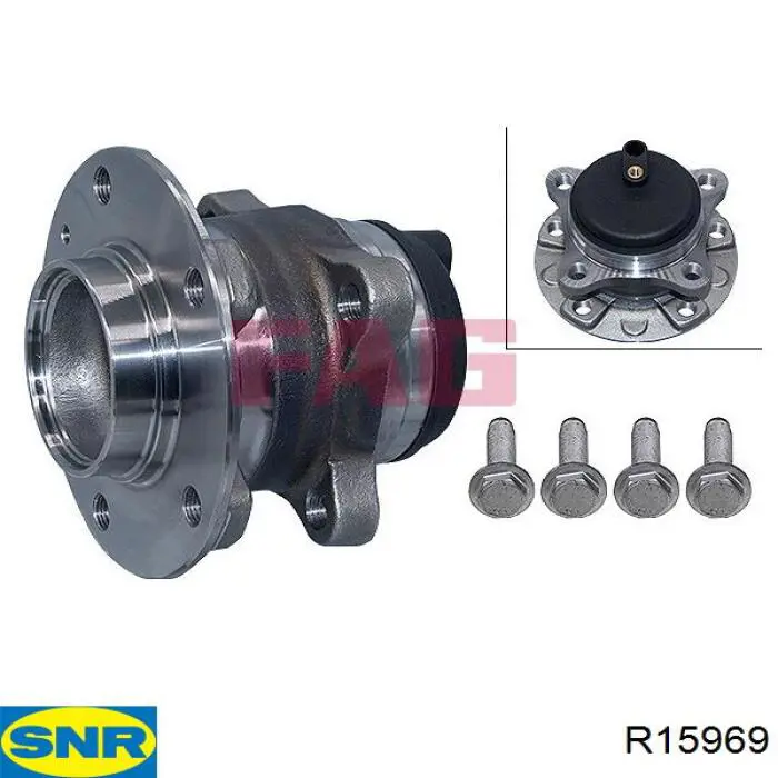 Buje de rueda SNR R15969 precio, desde 74,11 EUR