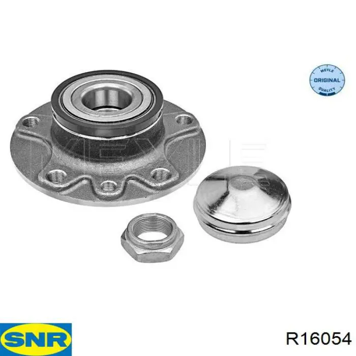 R160.54 SNR cubo de rueda trasero