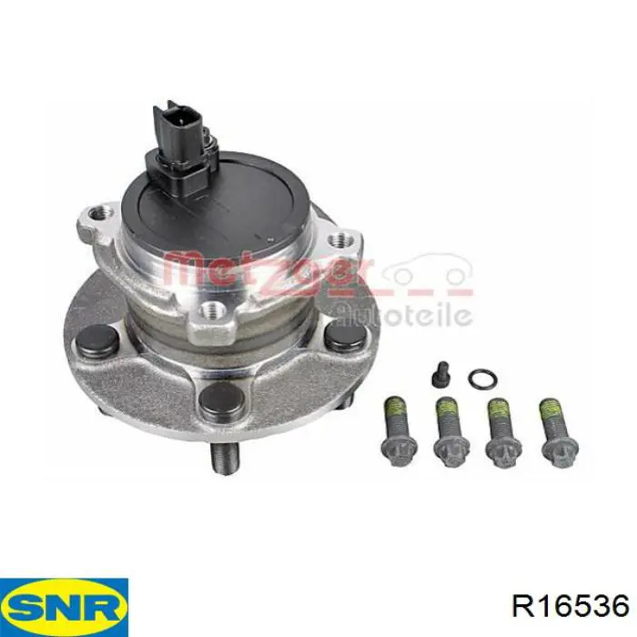 Cubo de rueda trasero R16536 SNR