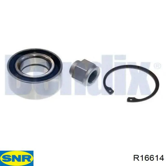 Cojinete de rueda delantero R16614 SNR
