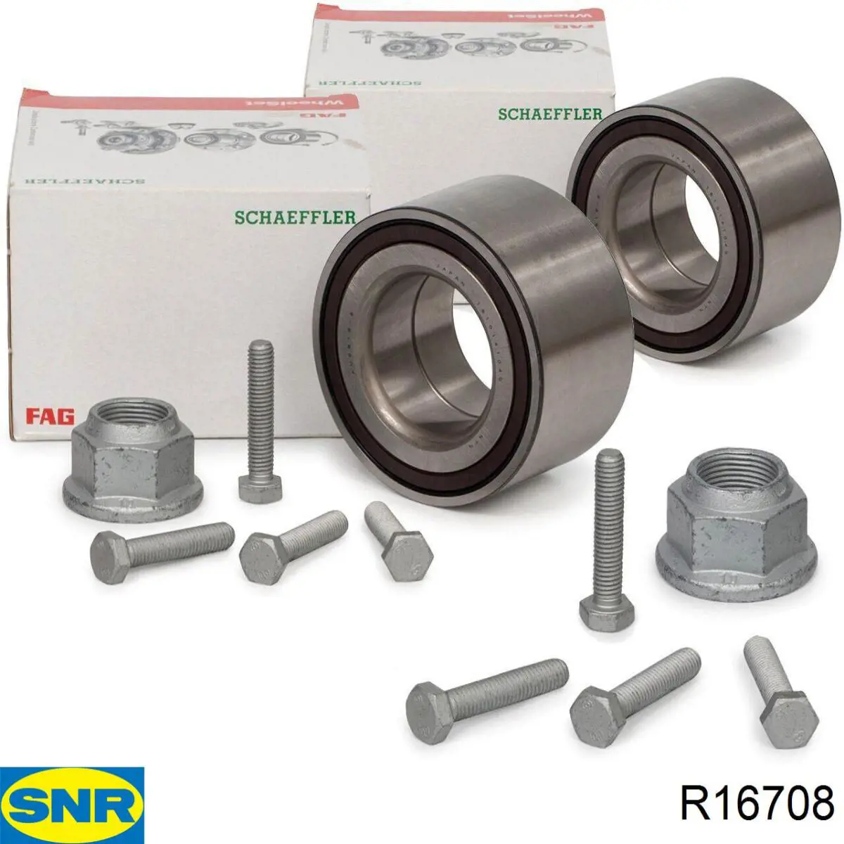 Cojinete de rueda delantero R16708 SNR