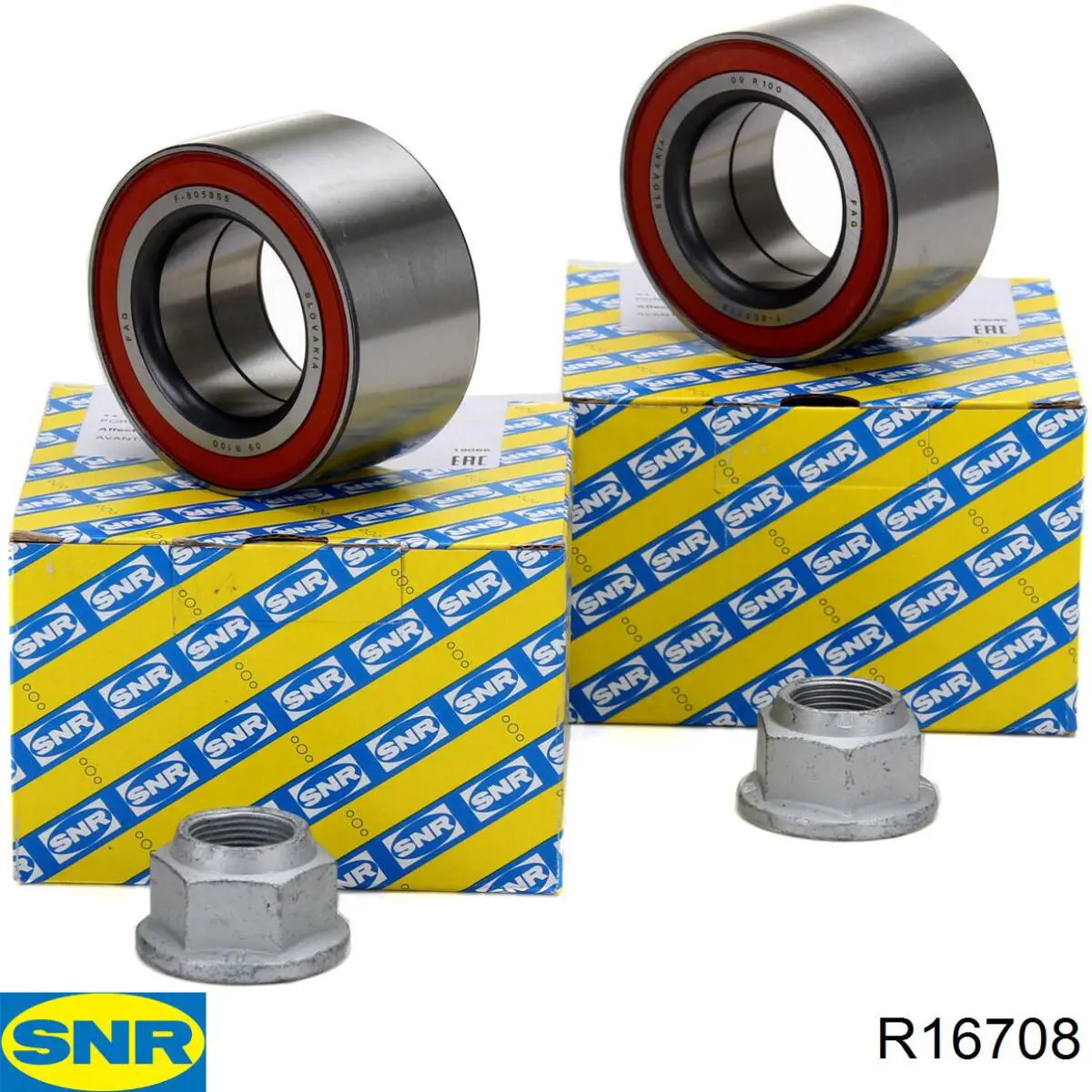 Cojinete de rueda delantero SNR R16708 precio, desde 34,79 EUR