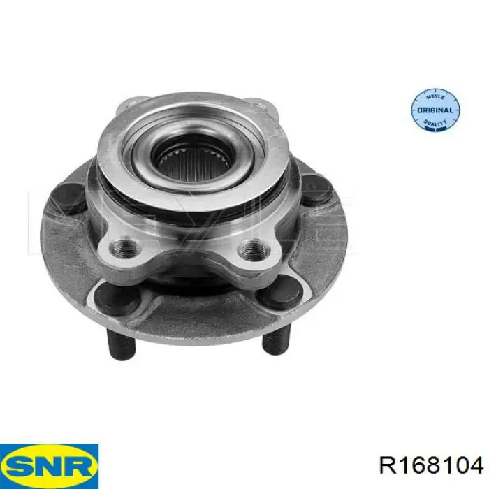 R168.104 SNR cubo de rueda delantero