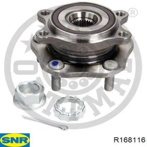 R168.116 SNR cubo de rueda delantero