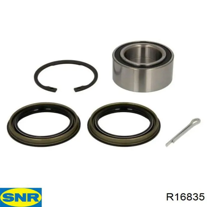 R16835 SNR cojinete de rueda delantero