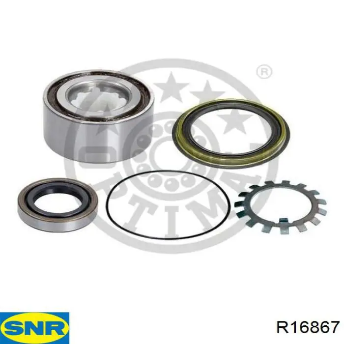 R168.67 SNR cojinete de rueda trasero