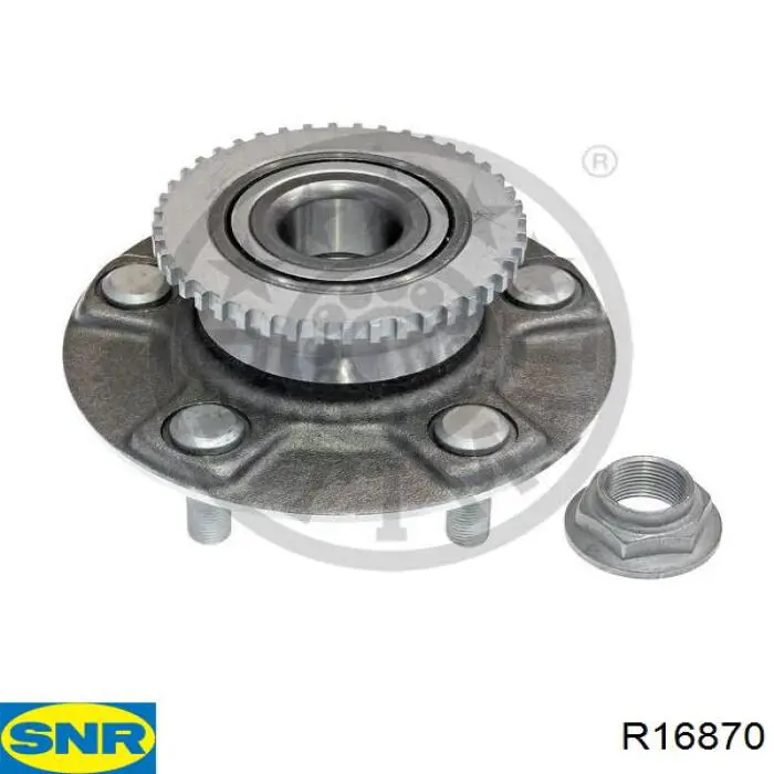 R168.70 SNR cubo de rueda trasero