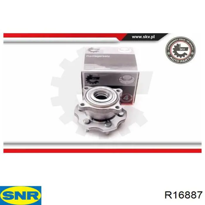 Buje de rueda SNR R16887 precio, desde 204,52 EUR