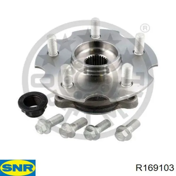 Comprar R169103 SNR Cubo de rueda, Eje trasero