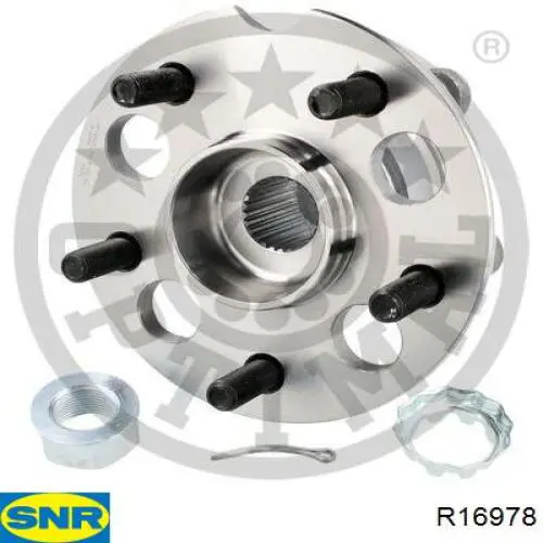 Comprar R16978 SNR Cubo de rueda, Eje trasero