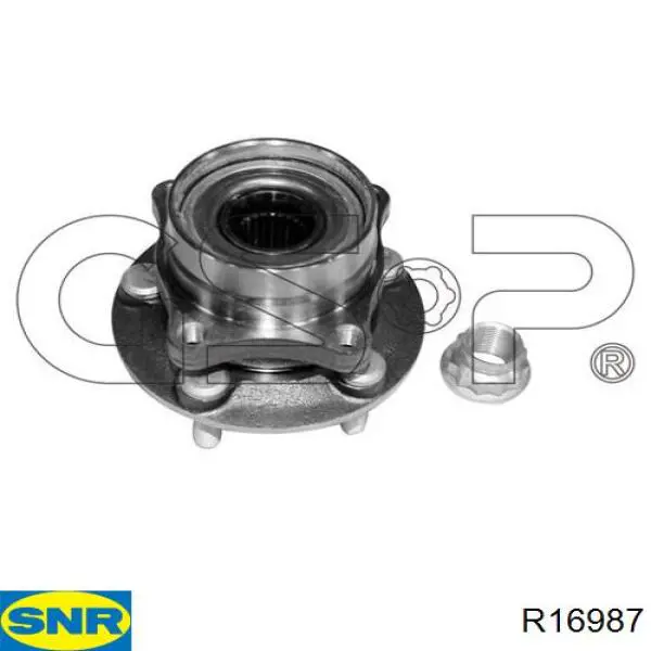 Cubo de rueda delantero Toyota Prius NHW20
