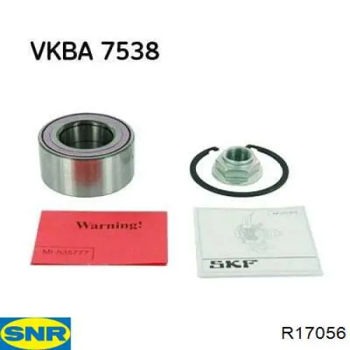 Cojinete de rueda delantero SNR R17056 precio, desde 62,69 EUR